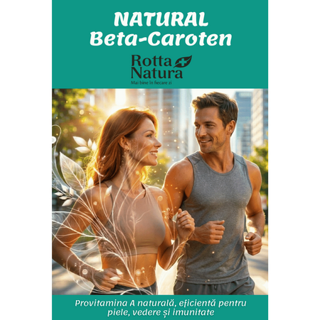 Beta-Caroten, 12000 UI, 90 capsule vegetale, Rotta Natura 705265