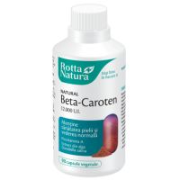 Beta-Caroten, 12000 UI, 90 capsule vegetale, Rotta Natura