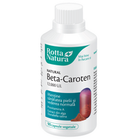Beta-Caroten, 12000 UI, 90 capsule vegetale, Rotta Natura