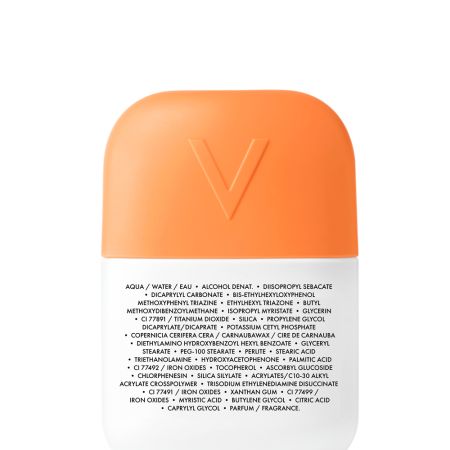Fluid hidratant colorat cu protectie solara SPF 50 Nuanta Light Capital Soleil UV Aqua, 50 ml, Vichy 705553