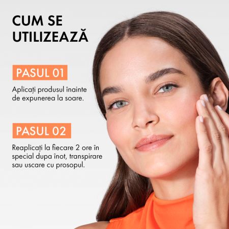 Lotiune hidratanta cu protectie solara SPF 50+ Capital Soleil, 150 ml, Vichy 705575