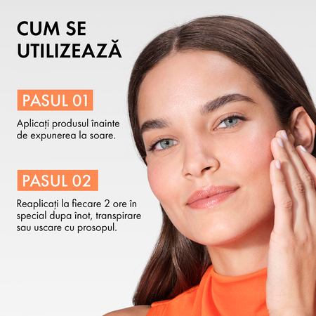 Lotiune hidratanta cu protectie solara SPF 50+ Capital Soleil, 150 ml, Vichy 705575