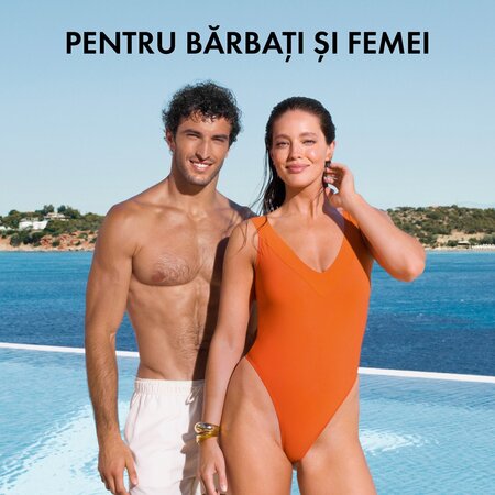 Spray hidratant pentru fata si corp cu protectie solara SPF 50 Capital Soleil UV Aqua, 200 ml, Vichy 705615
