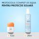 Spray hidratant pentru fata si corp cu protectie solara SPF 50 Capital Soleil UV Aqua, 200 ml, Vichy 705614