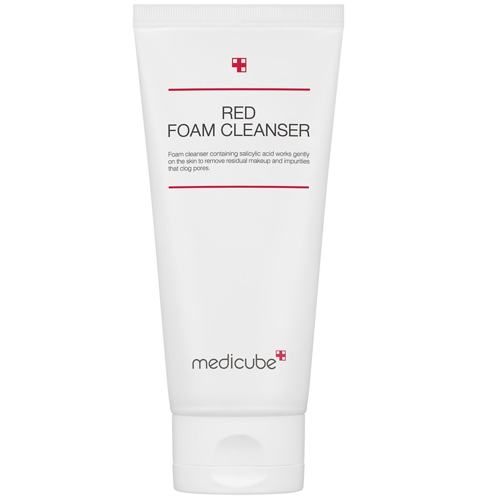 Spuma de curatare pentru tenul predispus la acnee Red, 120 ml, Medicube