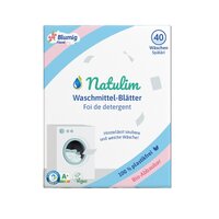 Detergent ecologic pentru rufe cu parfum floral, 40 foite, Natulim