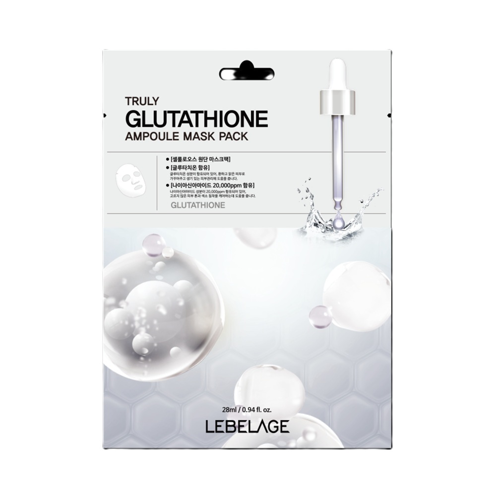Masca de fata tip servetel cu Glutathion, 1 bucata, Lebelage
