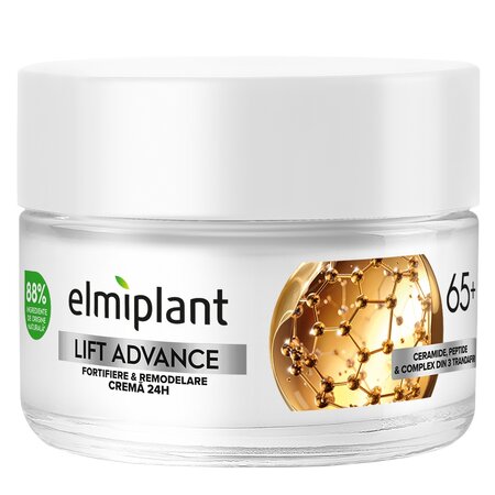 Crema pentru fata pentru varsta 65+ Lift Advance, 50 ml, Elmiplant 706212