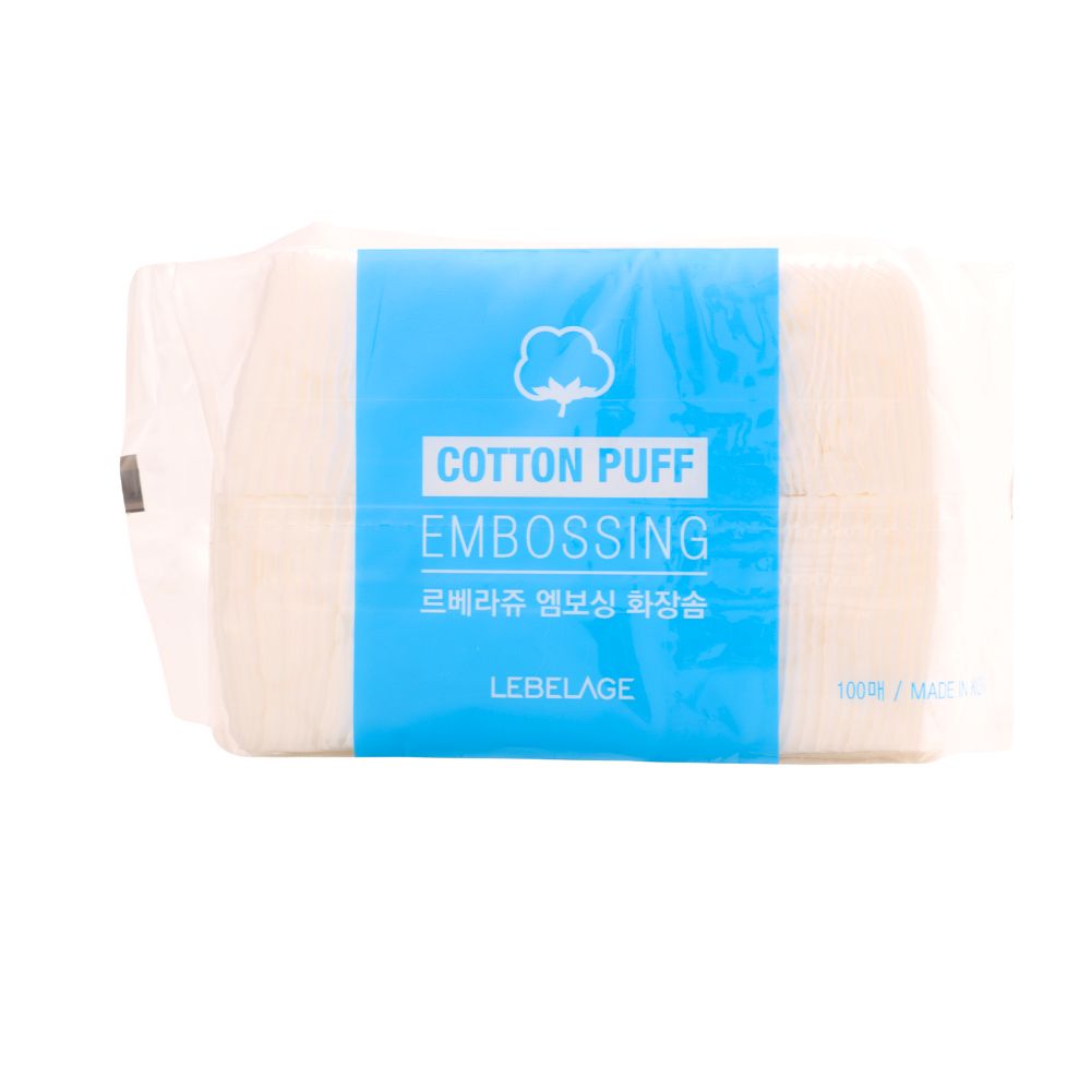 Dischete demachiante cu textura embosata, 100 bucati, Lebelage