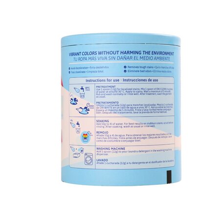 Pudra pentru indepartarea petelor Wash Booster Oxi Clean, 500 g, Natulim 706869
