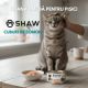 Hrana umeda cu somon cuburi in supa pentru pisici, 80 g, Shaw 706334