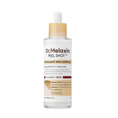 Serum exfoliant cu orez alb Peel Shot, 80 ml, Dr. Melaxin