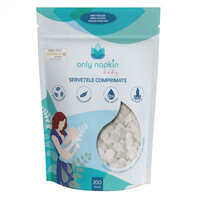 Servetele comprimate, 200 bucati, Only Napkin Baby