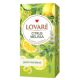 Amestec de ceai verde, plante, coaja de portocala, cu aroma de lamaie Citrus Melissa, 24 plicuri x 1.5 g, Lovare 707026