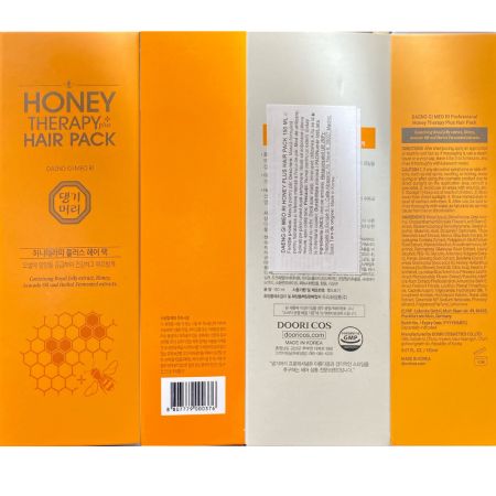 Masca nutritiva cu miere, laptisor de matca, ceramide si keratina Honey Plus, 150 ml, Daeng Gi Meo Ri 707053