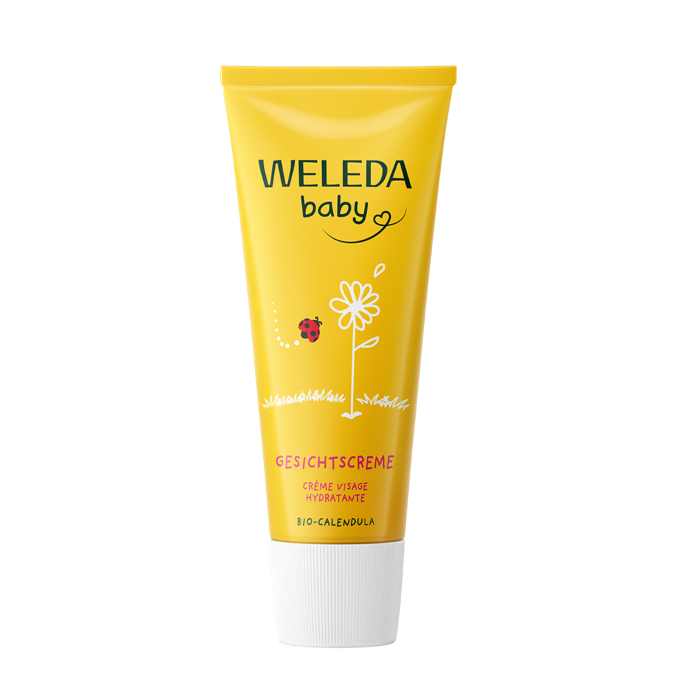 Crema de fata hidratanta cu galbenele Baby, 50 ml, Weleda