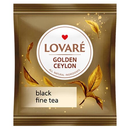 Ceai negru de ceylon Golden Ceylon, 24 plicuri x 2 g, Lovare 707103