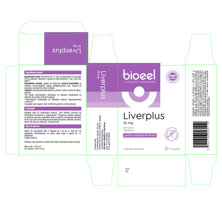 Liverplus, 35 mg, 30 capsule, Bioeel 707146