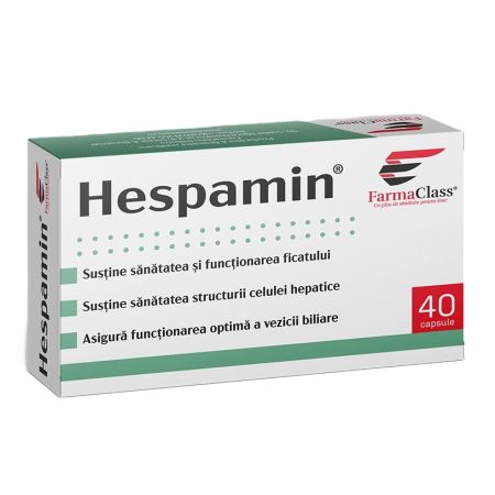 Hespamin, 40 capsule, FarmaClass
