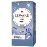 Ceai negru de ceylon cu ulei de bergamota Earl Grey, 24 plicuri x 2 g, Lovare