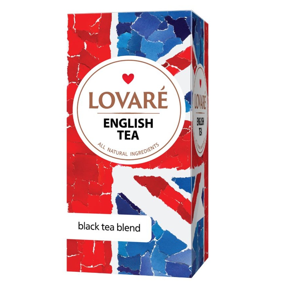 Ceai negru maruntit English Tea, 24 plicuri x 2 g, Lovare