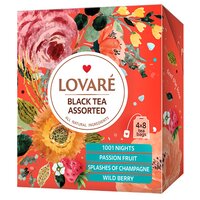 Ceai negru asortat Assorted Black Tea, 32 plicuri x 2 g, Lovare