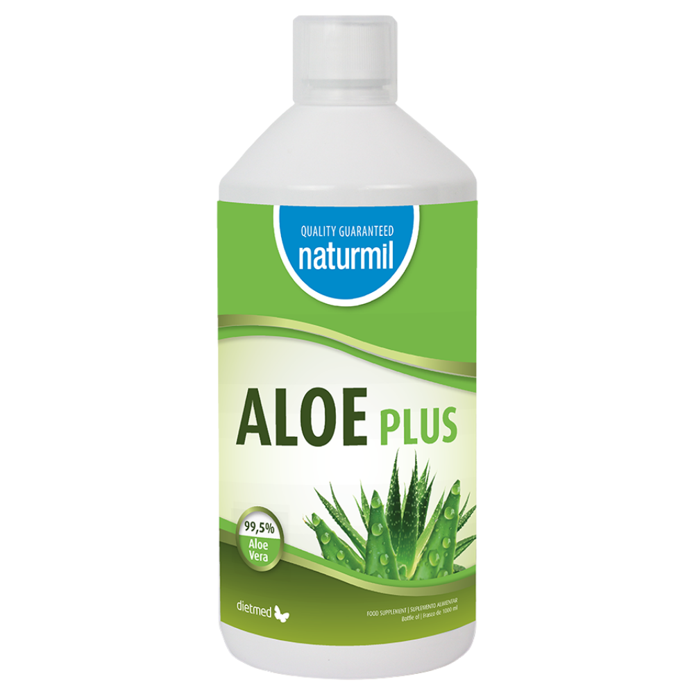 Suc natural de aloe vera, 1000 ml, Naturmil