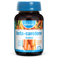 Beta Carotene, 10000 IU, 90 capsule gelatinoase moi, Naturmil