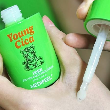Ser de fata anti-aging calmant cu PDRN, Cica si Bakuchiol Young Cica, 50 ml, Medipeel 707329