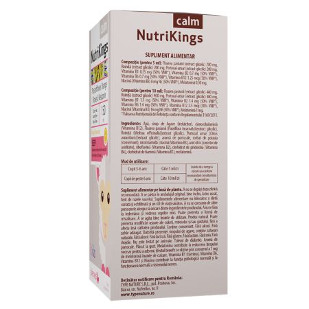 Sirop NutriKings Calm, 150 ml, Dietmed 707396