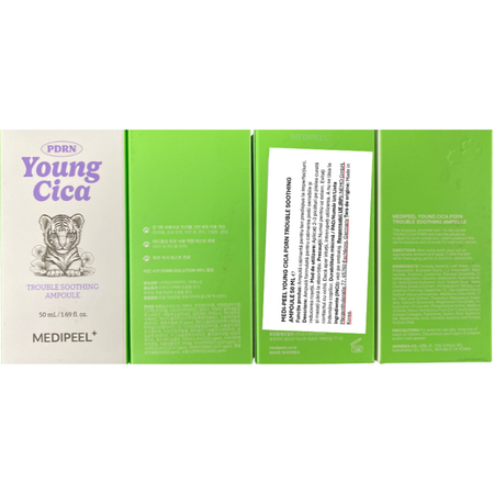 Ser de fata concentrat si calmant cu PDRN si Cica Young Cica, 50 ml, Medipeel 716273