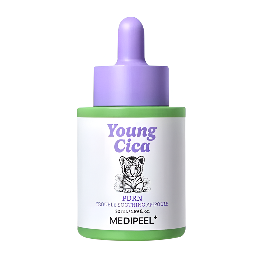 Ser de fata concentrat si calmant cu PDRN si Cica Young Cica, 50 ml, Medipeel