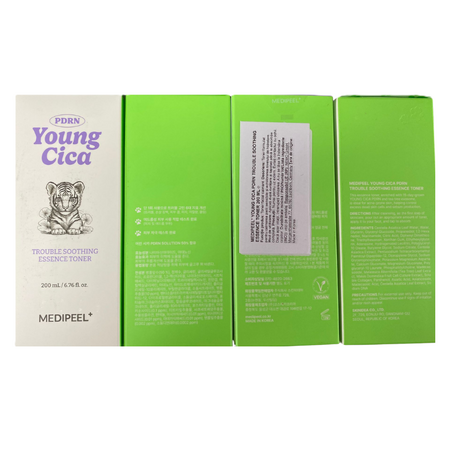 Toner de fata calmant cu PDRN si Cica Young Cica, 200 ml, Medipeel 707545