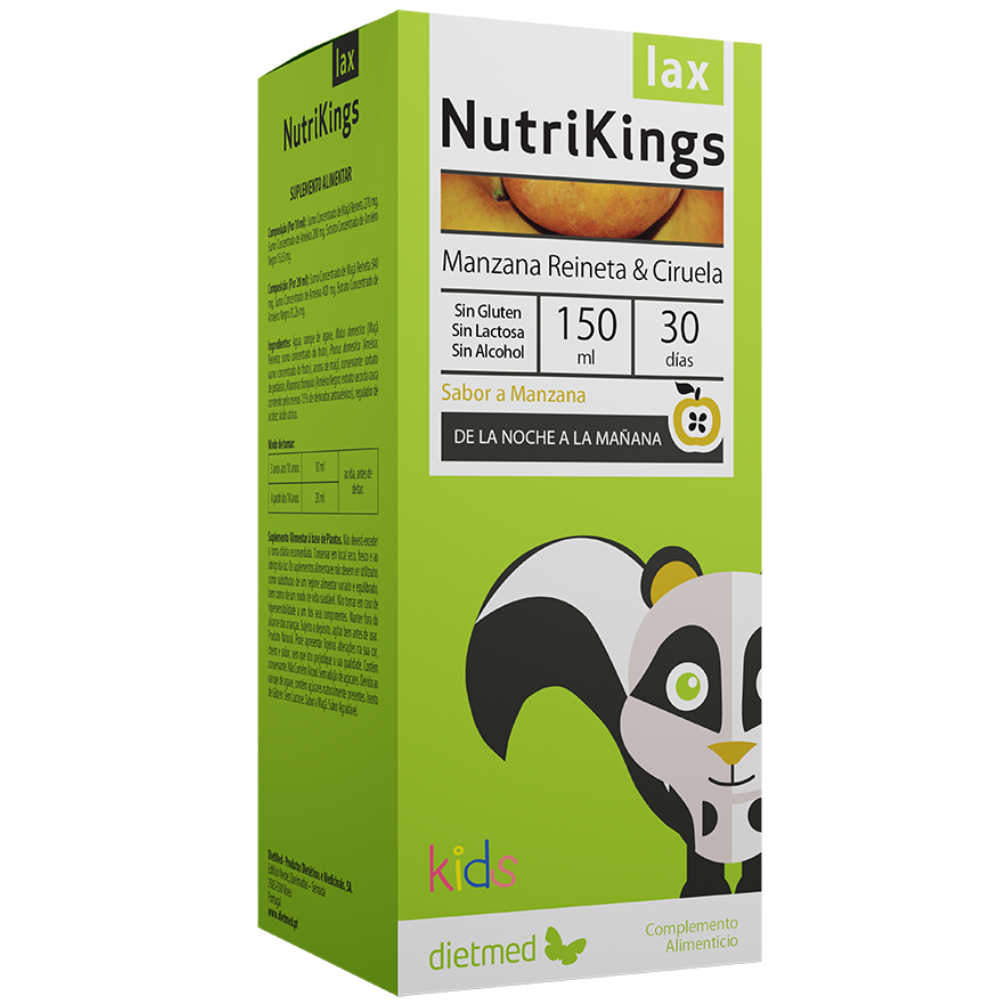 Sirop NutriKings Lax, 150 ml, Diemed