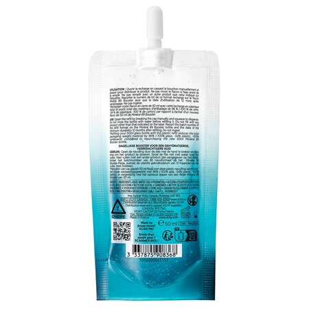 Refill Gel Booster zilnic cu efect de hidratare si reumplere Mineral 89, 50 ml, Vichy 707879