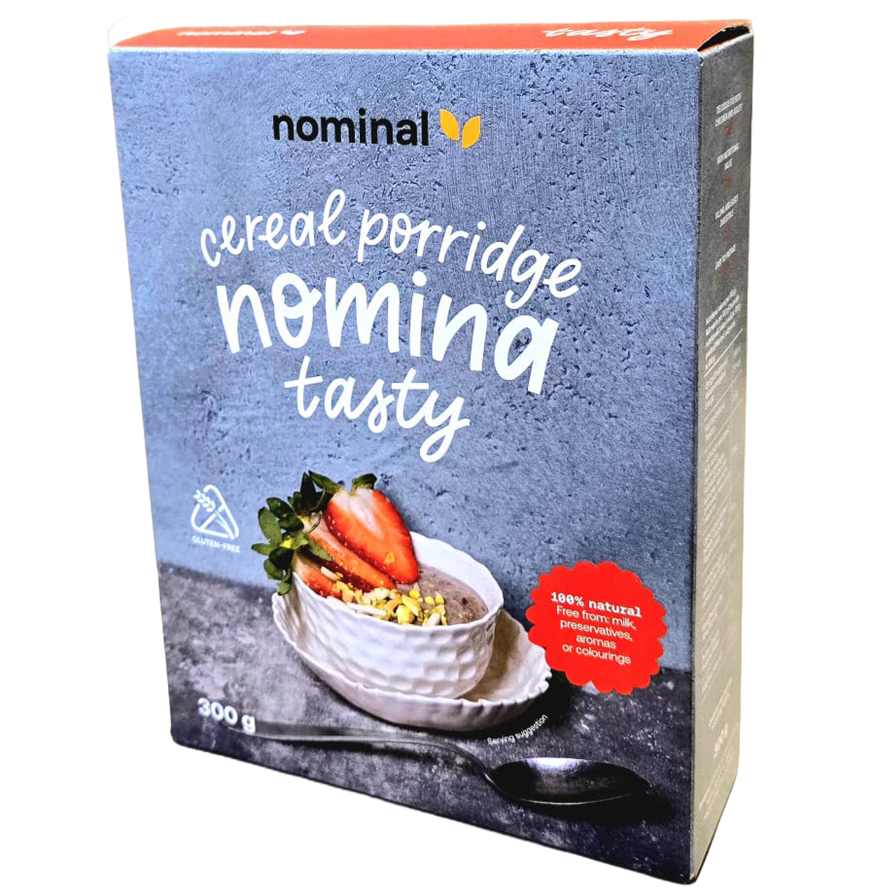 Porridge Nomina Tasty, 300 g, Nominal