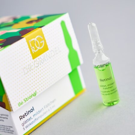 Set Fiole pentru fermitatea pielii Retinol, 5 x 3 ml, Dr. Grandel 708027