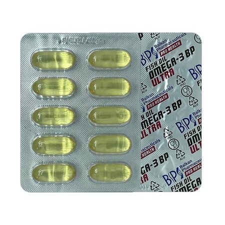 Ulei de peste Omega 3 Bp Ultra, 30 capsule moi, Balkan ProHealth 708137
