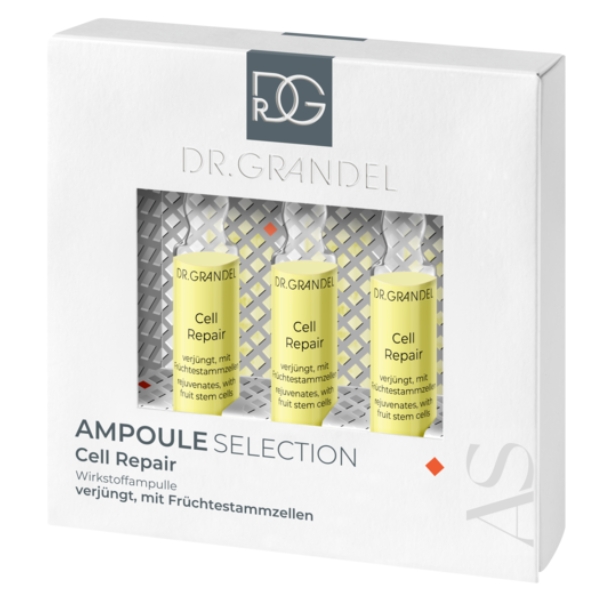 Set Fiole pentru luminozitatea pielii Cell Repair, 3 x 3 ml, Dr. Grandel