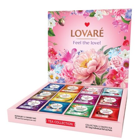 Ceai asortat Tea Collection, 60 plicuri, Lovare 708200