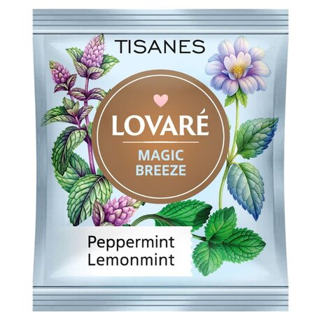 Ceai de menta Magic Breeze, 24 plicuri x 1.3 g, Lovare 708239