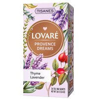 Ceai de plante, fructe si petale de flori Provence Dreams, 24 plicuri x 1.5 g, Lovare