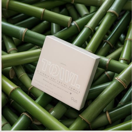 Prosoape faciale de unica folosinta Bamboo, 9 bucati, Towl 708361