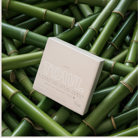 Prosoape faciale de unica folosinta Bamboo, 9 bucati, Towl 708361