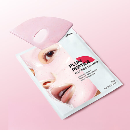 Masca de hidrogel cu collagen si peptide, Plum Peptide, 30 g, Isntree 708649