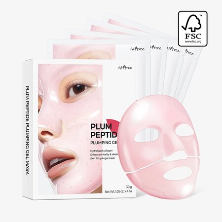 Masca de hidrogel cu collagen si peptide, Plum Peptide, 30 g, Isntree 708647