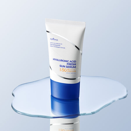 Serum lejer pentru protectie solara SPF 50+ PA++++, Hyaluronic Acid Fresh Sun, 50 ml, Isntree 708667