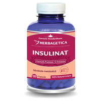 Insulinat, 120 capsule, Herbagetica