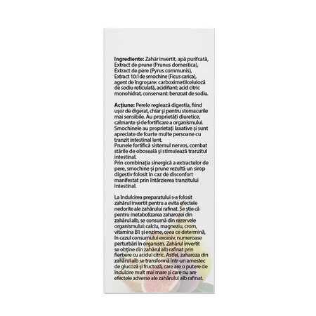 Sirop laxativ, 100 ml, Vitalia 708837
