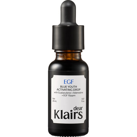 Ser anti-imbatranire Midnight Blue Youth Activating Drop, 20 ml, Klairs